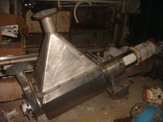 Misturador para pó em aço inox, 120 litros