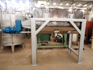 Misturador Ribbon Blender em aço inox 304, 1.200 litros