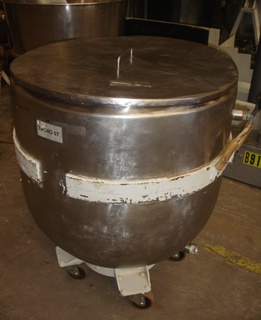 Tacho em aço inox, 290 litros