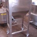 Silo em aço inox 304, 150 litros