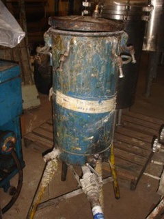 Tanque Em Aço Carbono/ Capacidade 60 Ltrs