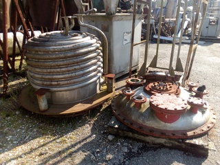 Reator em aço inox, 1.200 litros