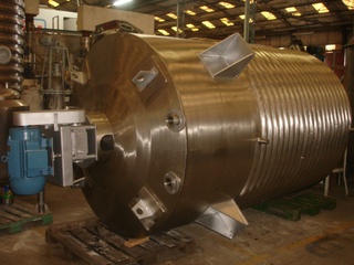 Reator em Aço Inox 304, 9.000 Ltrs