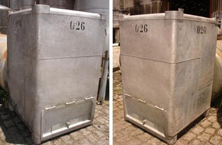 Container em Alumínio, 1.725 litros