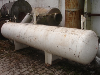 Tanque em aço carbono, 2.000 litros