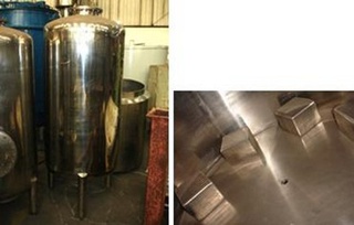 Filtro abrandador em aço inox 316, 1.100 litros