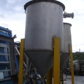 Tanque em aço inox, 140 litros