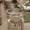 Tacho em aço inox, 200 litros