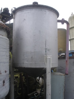 Tanque em aço carbono, 3.000 litros