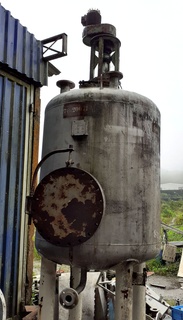 Tanque Misturardor em aço inox, 2.500 litros