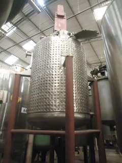 Reator em Aço Inox 316, 1.800 litros