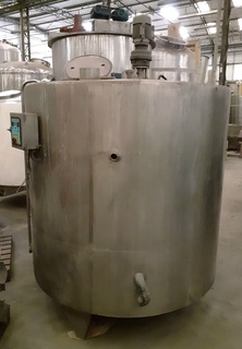 Tanque Misturador em Aço Inox 304, 2.300 Ltrs