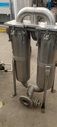 FILTRO CUNO DUPLO EM AÇO INOX