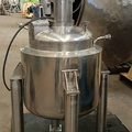 REATOR PILOTO EM AÇO INOX ENCAMISADO, CAPACIDADE 85 LITROS