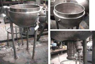Tacho Em Aço Inox/ Grau Sanitário