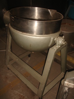Tacho em aço inox, 150 litros