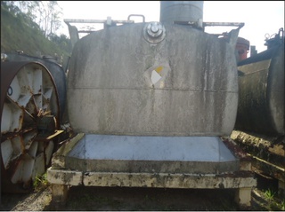 Tanque Misturador em aço inox, 6.000 litros