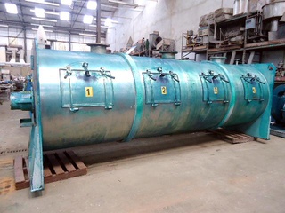 Misturador Intensivo Horizontal em aço inox, 10.000 litros