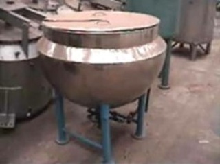 Tacho Encamisado Em Aço Inox/ Grau Sanitário