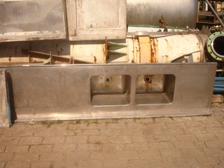 Pia em aço inox