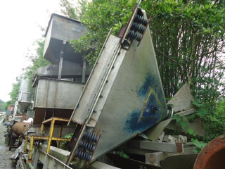 Silo em aço inox, 400 litros