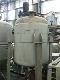Reator em aço inox 304, 1.500 litros