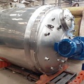 Reator em aço inox 316L, 4.800 litros