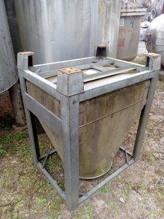 Container em aço inox, 100 litros