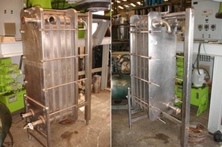 Pasteurizador em aço inox, 5.000 litros