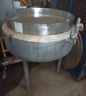 Tacho em aço inox, 300 litros