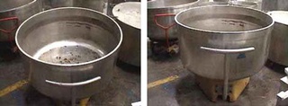 Tacho Rotativo Em Aço Inox/ Grau Sanitário